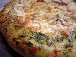 How to make Artichoke Pizza with Pesto Sauce